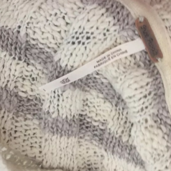 Free People Stripe Knit Sweater Tee - Picture 7 of 7